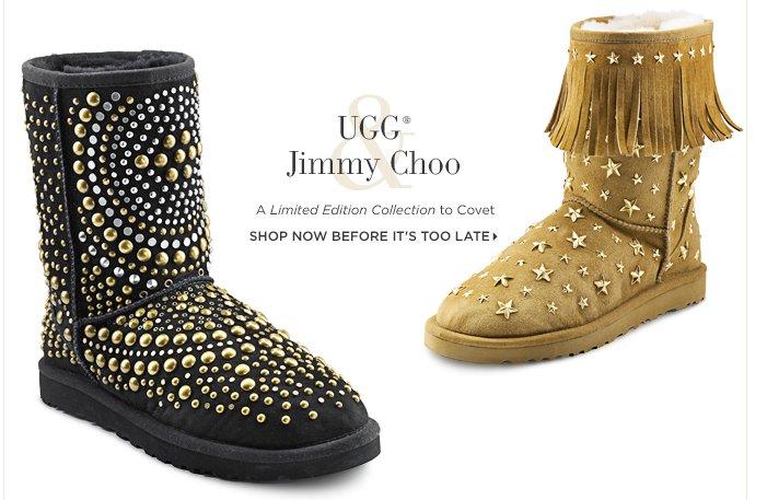 uggs jimmy choo collection